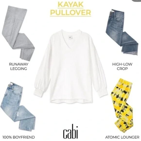 NWT | CAbi 6118 Kayak Pullover - Picture 1 of 6